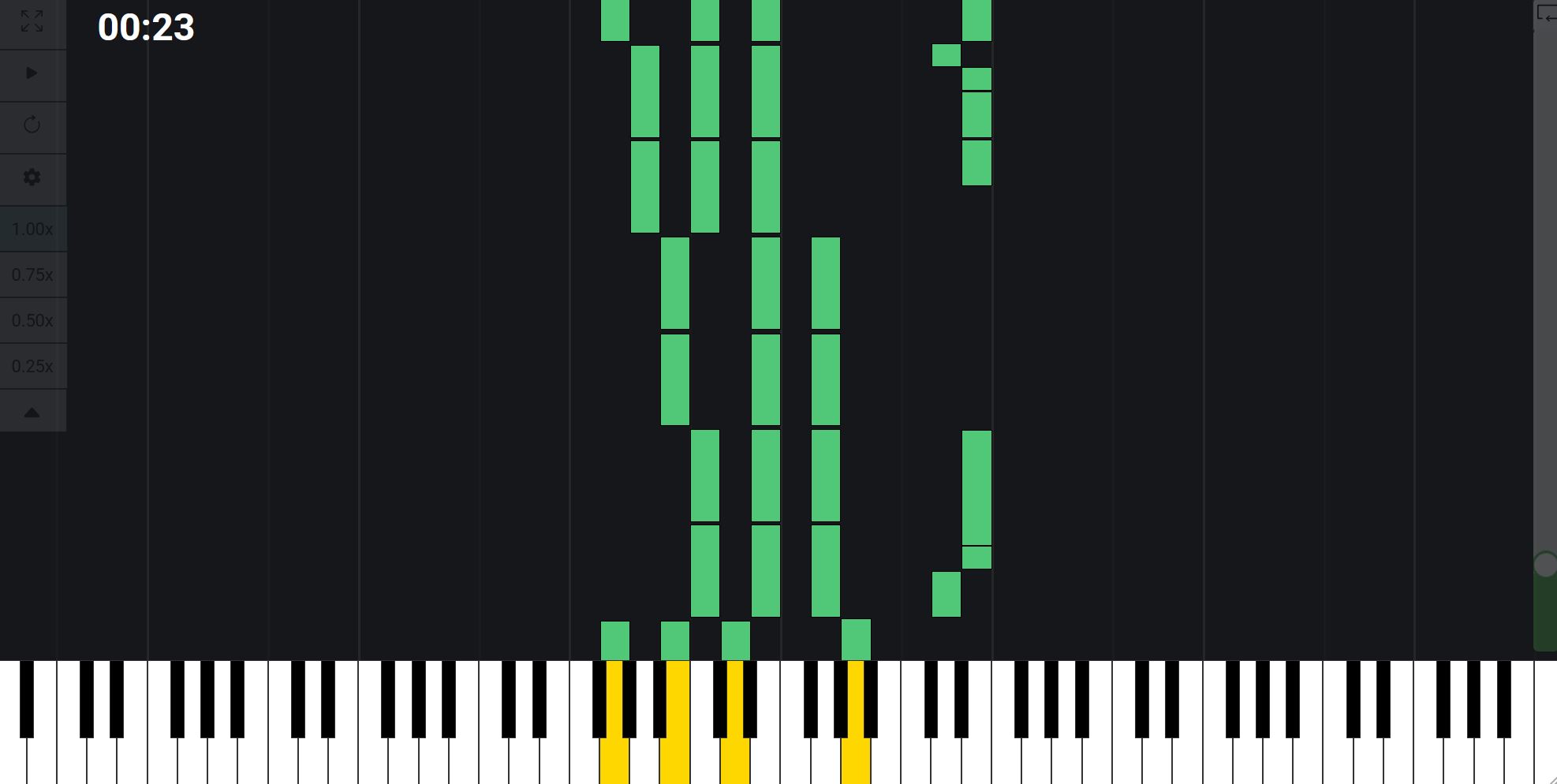 Melodease piano application